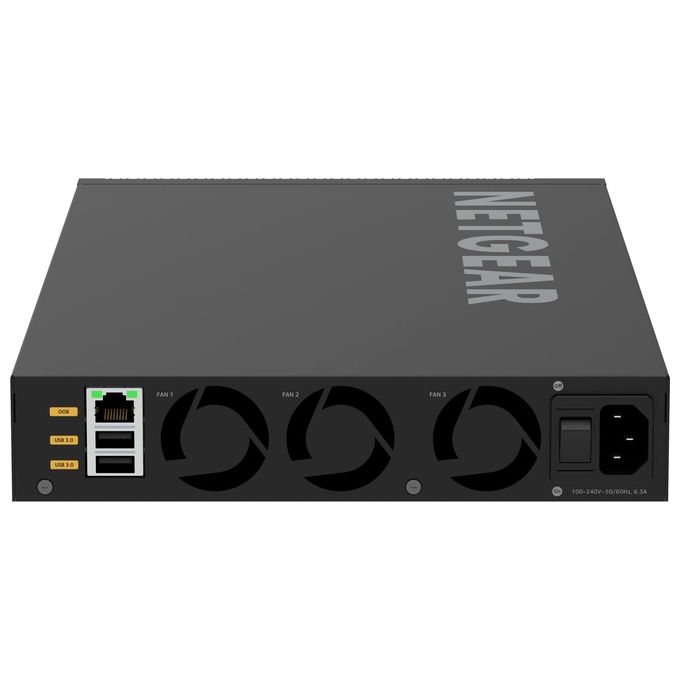 NETGEAR XSM4324-100NES M4350 Switch Gestito L3 12 Porte RJ-45 10G 12 Slot SFP+ colore Nero