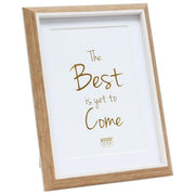 Deknudt Resin Cornice Portafoto 18x24cm Naturale-Bianco con Passepartout