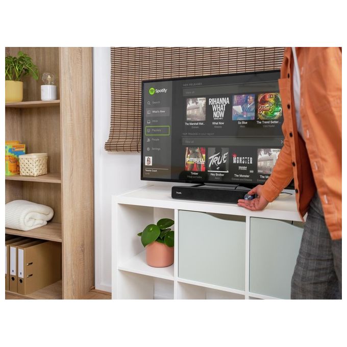 Trust Speaker Soundbar Usb Arys 6W Nero