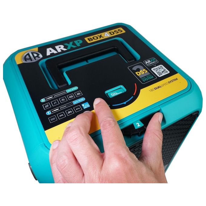 Annovi Reverberi ARXP BOX4 180DSS Idropulitrice Elettrica Compatta 180 bar 500 l-h 2500 W con Dual Speed System colore Nero Verde