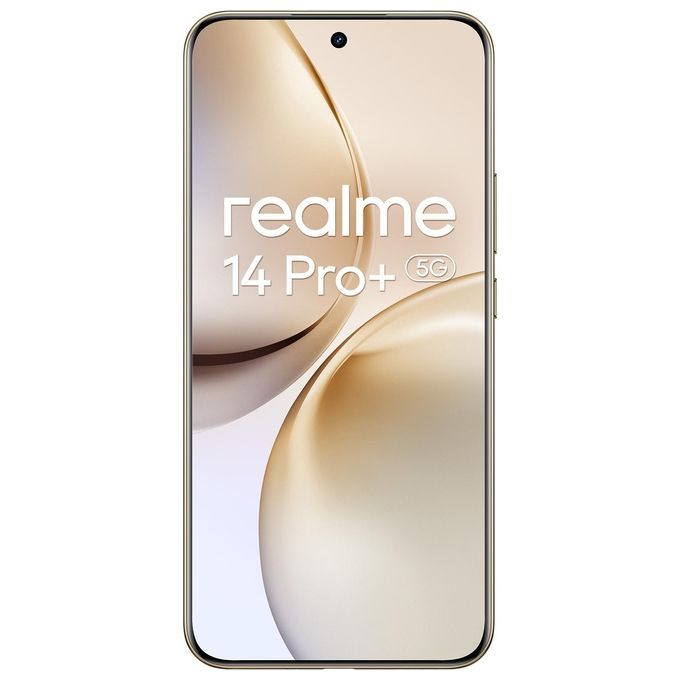 Realme 631011004926 14 Pro+ 5G Smartphone OLED 6.83'' 120Hz 12 GB 512 GB 6000 mAh 80W Ricarica Rapida colore Bianco