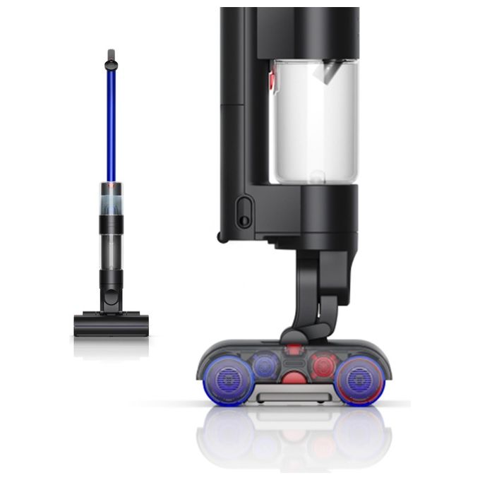 Dyson WR01 Wash G1 Aspirapolvere Lavapavimenti a Batteria Senza Sacco 1 L autonomia 35 min display LCD colore Nero Blu