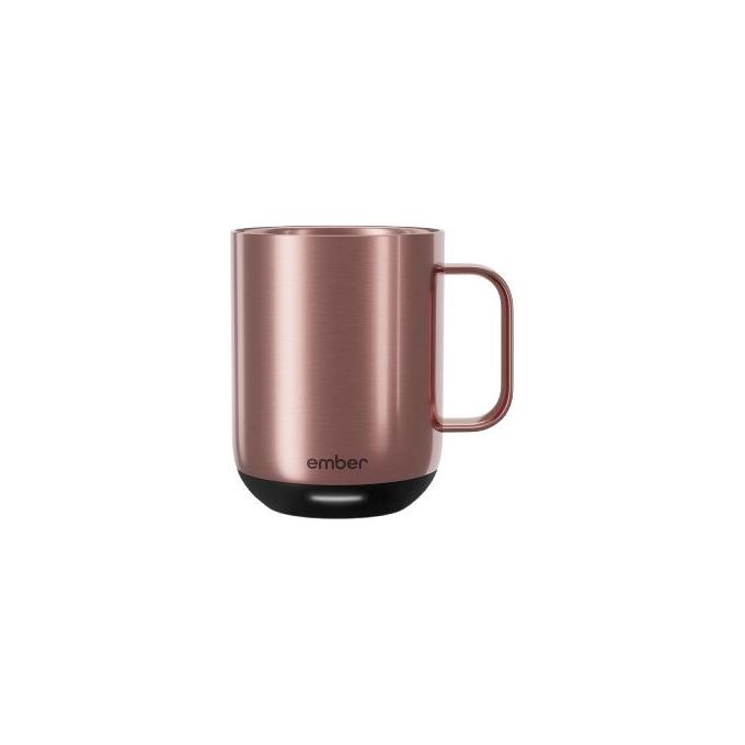 Ember CM191006EU Ember Mug 2 Tazza 295 ml Controllo Temperatura App LED Ricaricabile colore Nero Rose Gold