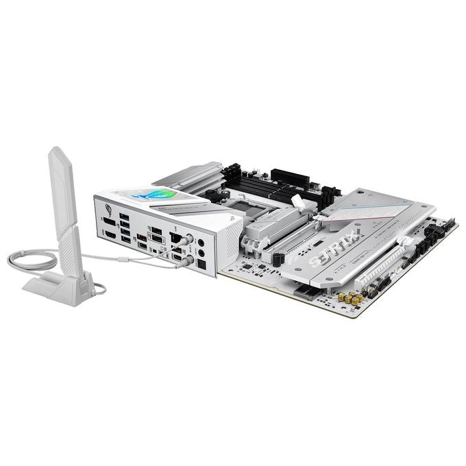 ASUS 90MB1J50-M0AAY0 ROG STRIX B850-A Scheda Madre ATX Socket AM5 DDR5 fino a 8000 MHz Wi-Fi 7 colore Bianco