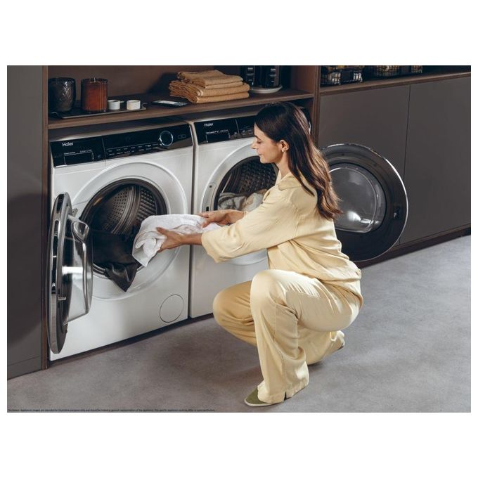 Haier I-Pro Series 7 Plus HW120-B14IGIU1IT Lavatrice Caricamento Frontale 12Kg 1400 Giri-min Classe Energetica A Bianco