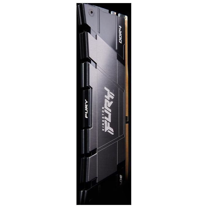 Kingston KF436C16RB12K2-32 FURY Renegade Memoria RAM DDR4 32GB 2x16GB 3600MT-s CL16 DIMM 288-Pin 1.35V Dual Channel XMP 2.0 colore Nero