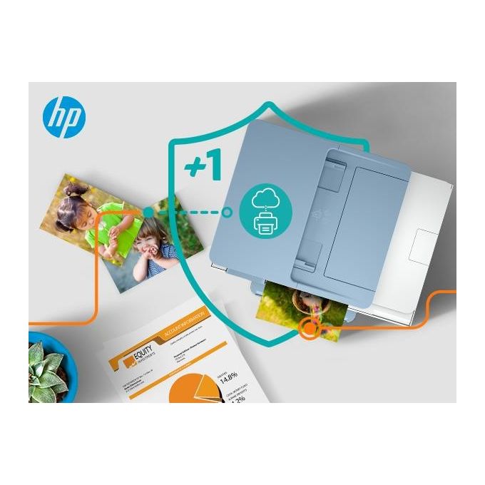 HP 2H2P6B ENVY Inspire 7921e Stampante Multifunzione Inkjet A4 15 ppm Wi-Fi Fronte Retro ADF 35 fogli colore Bianco