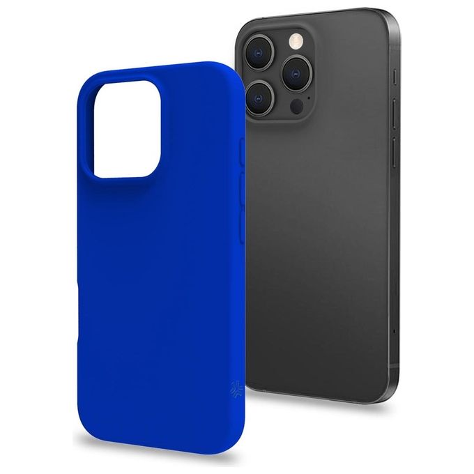 Celly Cromo Cover per iPhone 16 Pro Blu