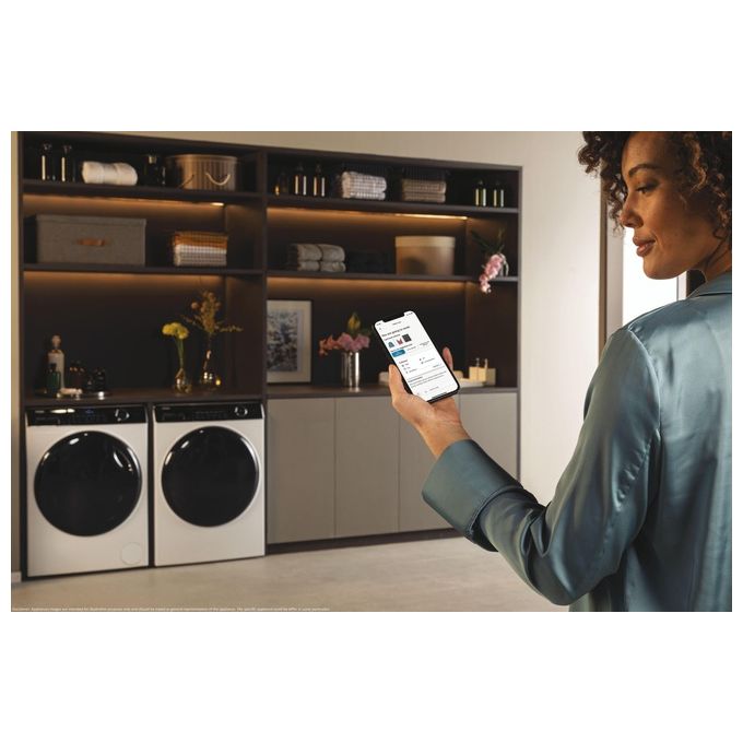 Haier I-Pro Series 5 HW70-B14959TU1 Lavatrice Caricamento Frontale Slim 7kg 1400 Giri-min Bianco