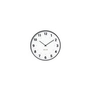 Explore Scientific RAC1003 Orologio a Parete 25cm RadiocomandatoDesign Contemporaneo con Numeri Metallo-Bianco