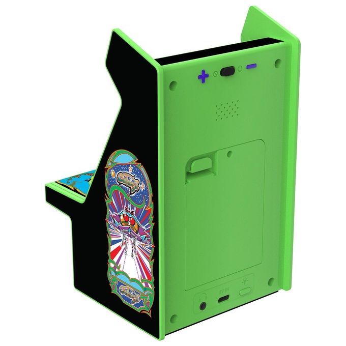 My Arcade DGUNL-4195 Micro Player Pro Console da gioco portatile 2.75'' con giochi Galaga e Galaxian colore Multicolore