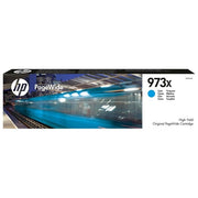 HP Cartuccia Originale 973x Ciano Alta Capacita' Pagewide