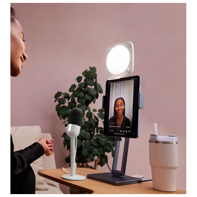 Elgato 20LAJ9901 Key Light Neo Pannello LED Bi-Colore 2900 K - 7000 K 1000 lumen USB-C Wi-Fi colore Bianco