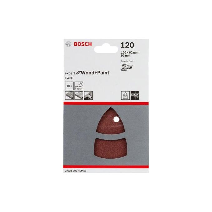 Bosch Fogli Abrasivi Delta