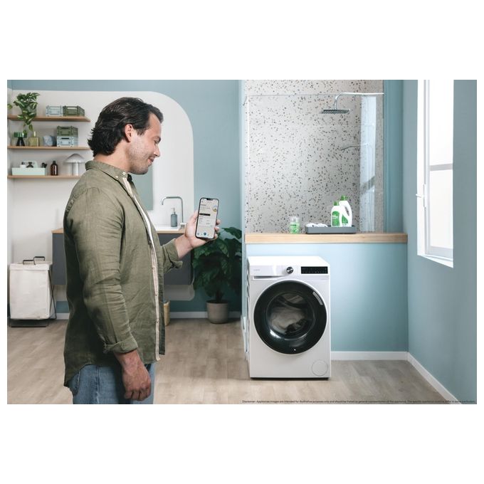 Candy 31020484 ProWash 500 Lavatrice Caricamento Frontale 10 Kg 1400 rpm Classe A Inverter Wi-Fi Vapore (60x58x85 cm) colore Bianco