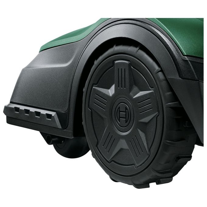 Bosch 06008B0003 Indego XS 300 Tagliaerba robotizzato Superficie fino a 300 m² Batteria 18 V Larghezza taglio 19 cm colore Nero Verde