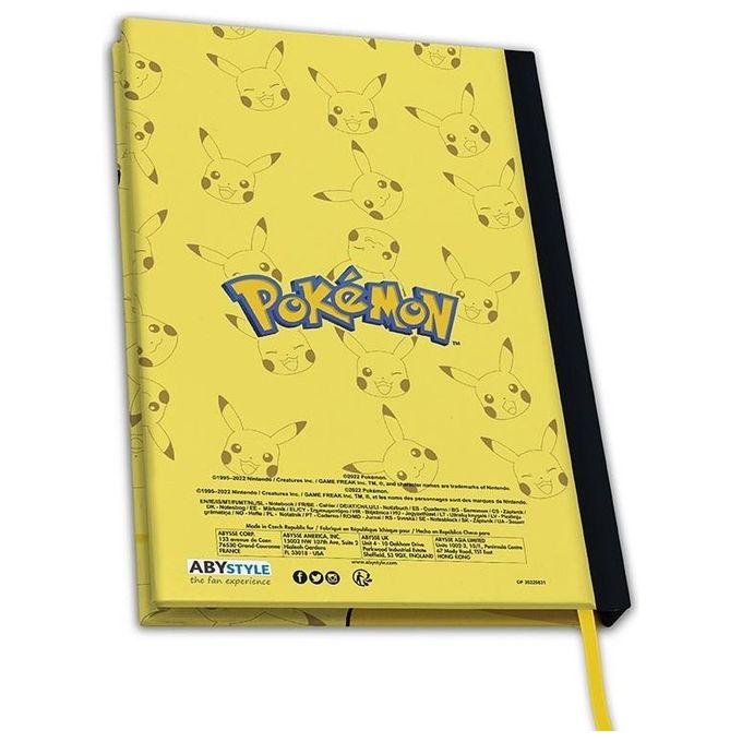 AbyStyle Taccuino A5 Pokemon Pikachu