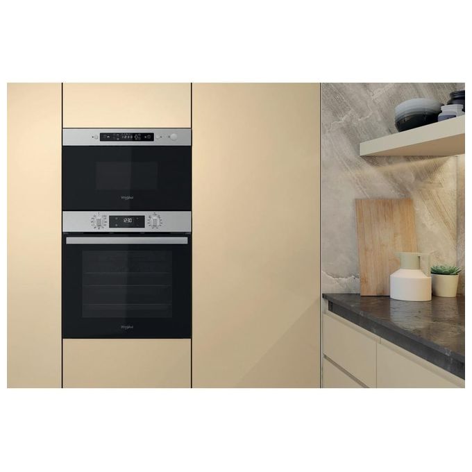 Whirlpool MBNA920X Forno a microonde da incasso con grill 22 L 750 W 3D Technology Jet Defrost colore Acciaio Inox