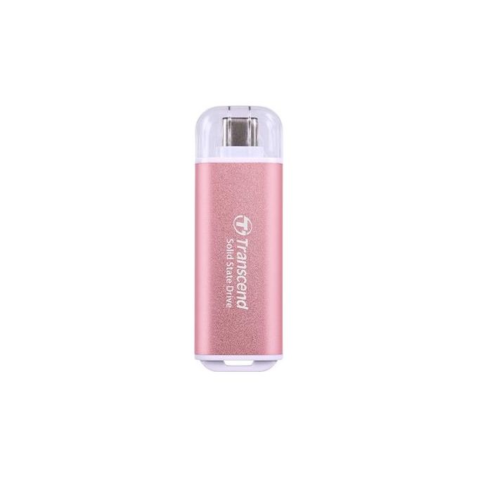 Transcend TS1TESD300P ESD300P SSD Esterno 1 TB USB 3.2 Gen 2 Type-C Velocita' Lettura 1050 MB-s Scrittura 950 MB-s Colore Blu