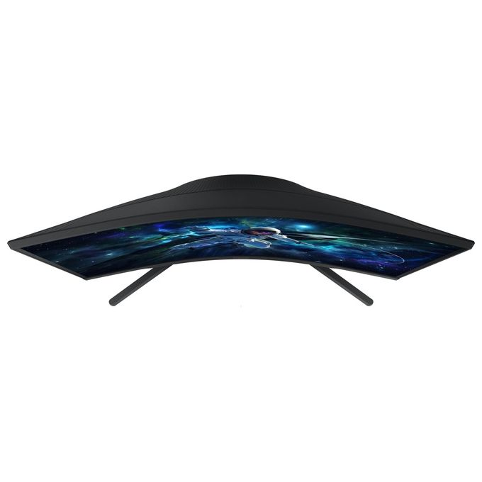 Samsung LS27CG554EUXEN Odyssey G5 Monitor Gaming Curvo 27'' QHD 2560x1440 VA 165Hz 1ms HDR10 AMD FreeSync colore Nero