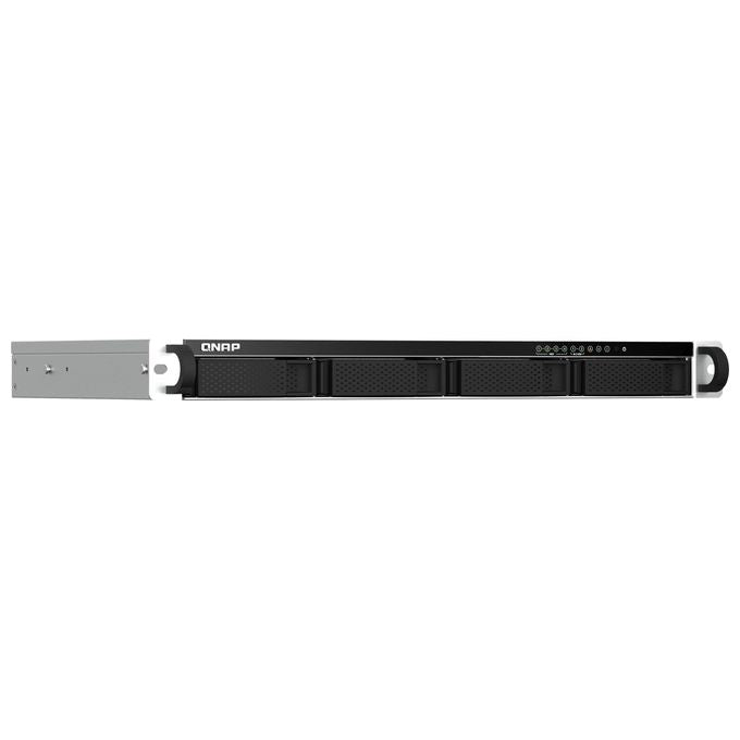 Qnap TS-464EU-8G NAS Rack 1U Intel Celeron N5095 4 Core 2,9 GHz 4 Bay 8 GB DDR4 2x M.2 PCIe Gen 3 2,5GbE RAID colore Nero