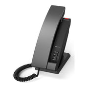 Snom 00007000 HD100 Telefono IP con Housing Antibatterico e Vivavoce Gigabit Ethernet PoE colore Nero