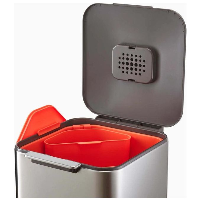Joseph Joseph Pattumiera Totem 40 Litri Inox