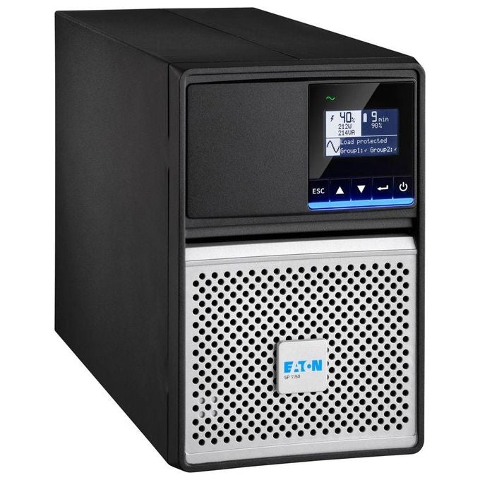 Eaton 5P1150IG2 5P Gen2 Gruppo di Continuita' A Linea Interattiva 920 W 8 Prese AC Display LCD colore Nero Argento