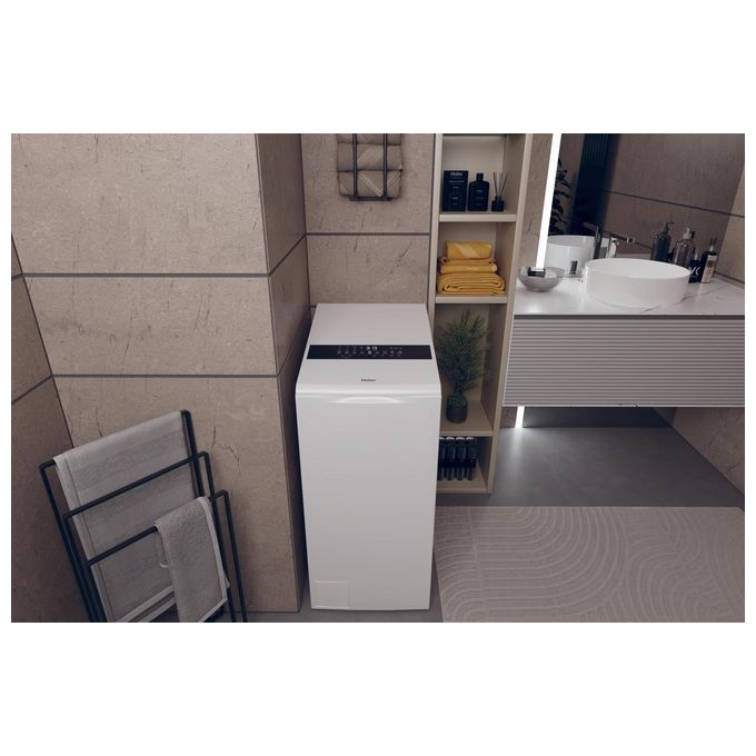 Haier HW90-BPD13386U-S Lavatrice Carica Alto Autodose 9Kg 62cm Classe Energetica A