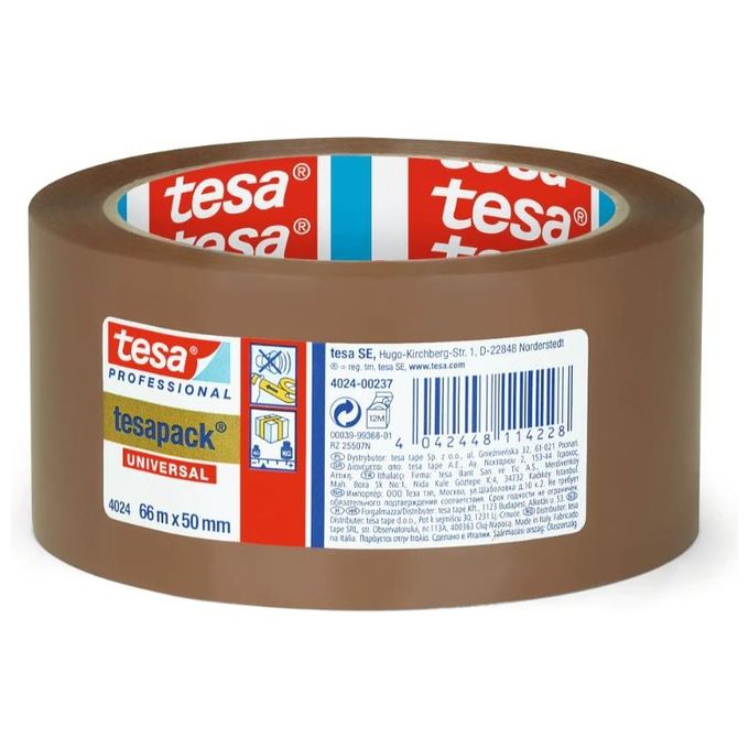 Tesa Nastro per Imballaggio 66mtx50mm Universale Marrone