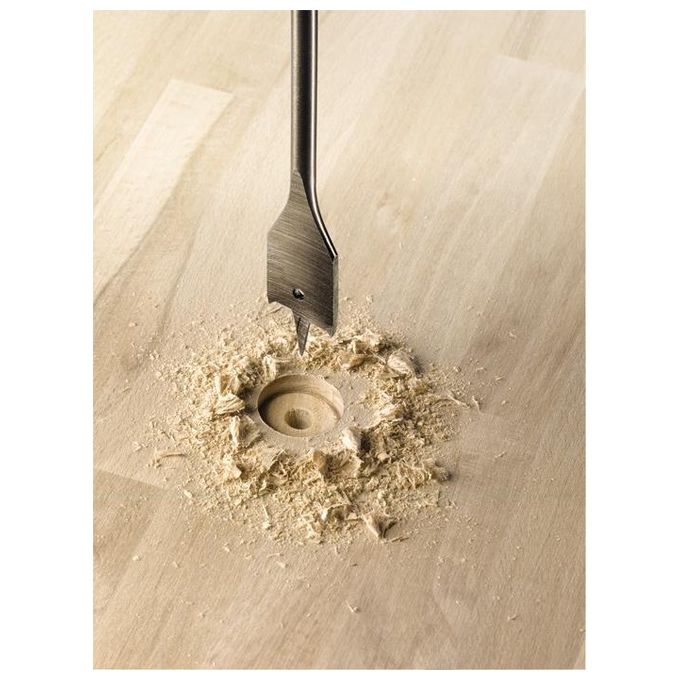 Kwb Punta Fresatrice Piatta Professionale Meccha Legno 24Mm