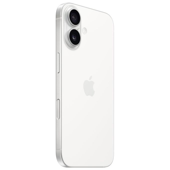 Apple MYEF3QL-A iPhone 16 Smartphone 5G 6.1'' OLED 256GB A18 Doppia Fotocamera 48MP IP68 colore Bianco