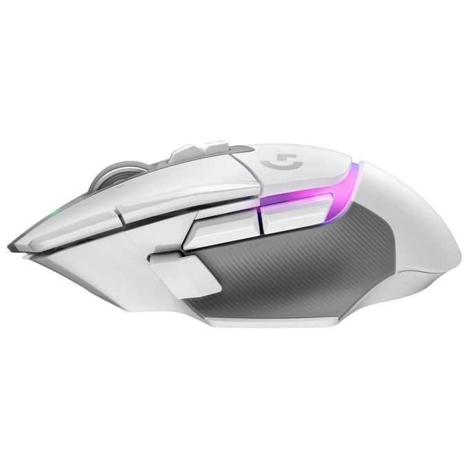 Logitech G 910-006172 G502 X PLUS Mouse Gaming Wireless 25600 DPI 13 Tasti Programmabili Sensore HERO 25K Illuminazione RGB LIGHTSYNC colore Bianco