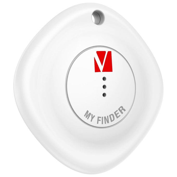 Verbatim 32131 My Finder Cercatore Bluetooth 5.2 NFC IP66 colore Nero Bianco