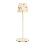 Majestic 120454 FG Lampada da Tavolo LED Ricaricabile Touch IP54 Luce Regolabile Multicolore