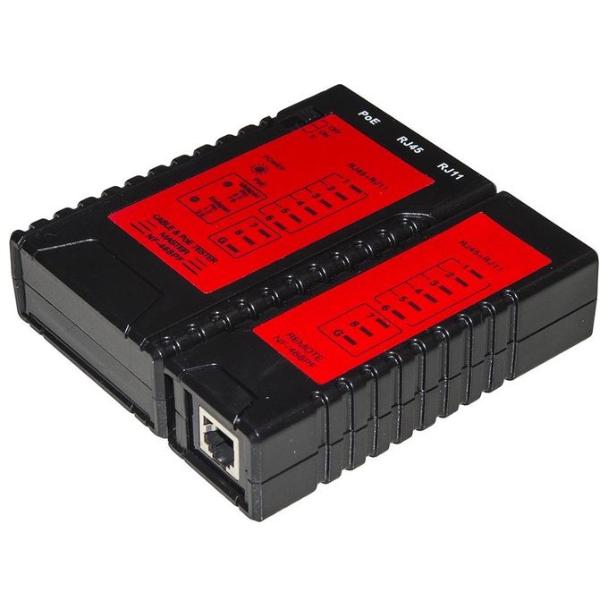 Link Tester di Rete per Cavi Rj11-Rj45 e Poe