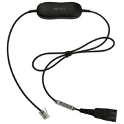 Jabra GN1221 Sound Limiter Cavo per cuffie RJ-9 (M) a disconnessione rapida 80 cm