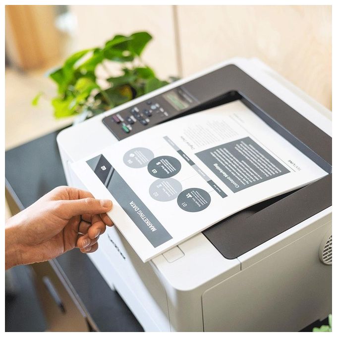 Brother HL-L5210DWRE1 Stampante Laser Monocromatica A4 48 ppm Fronte Retro Wi-Fi Dual Band LAN USB 1200x1200 DPI colore Nero