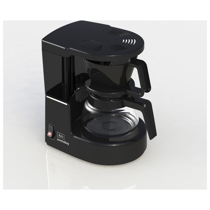 Melitta Aromaboy  Macchina da Caffe' con Filtro 2 Tazze Nero