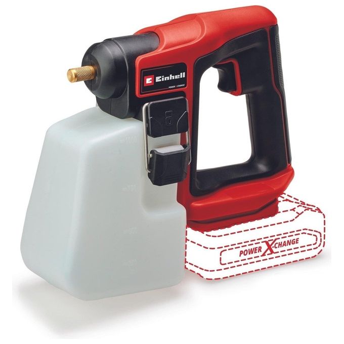 Einhell 3425240 GE-WS 18-10 Li-Solo Spruzzatore a batteria 18 V serbatoio 1 l pompa 1.3 bar portata 9.6 l-h colore Nero
