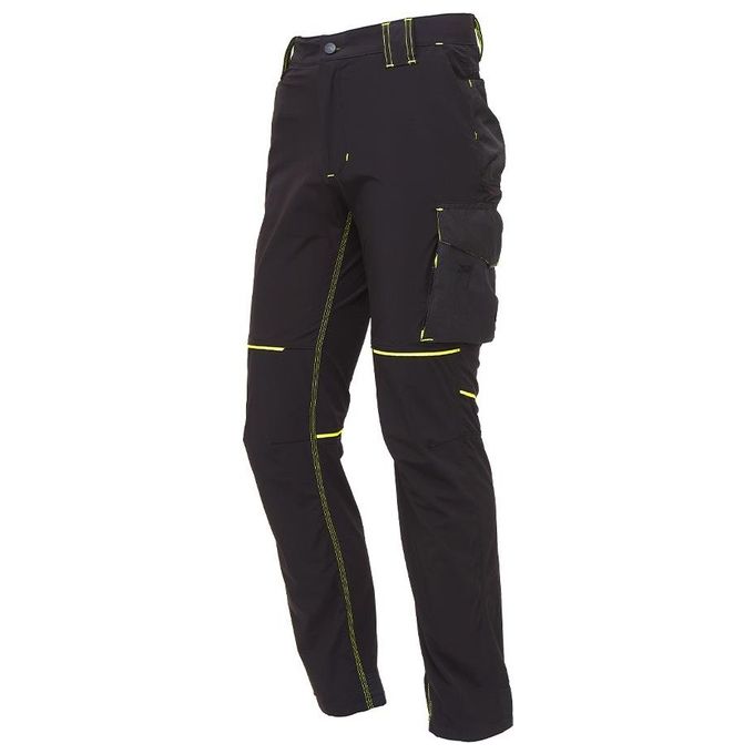U-Power Pantalone Black Carbon Taglia Xxl World