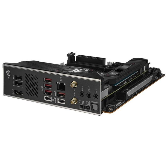 Asus ROG STRIX B650E-I GAMING WIFI Scheda Madre mini ITX Socket AM5 AMD B650 DDR5 64 GB Wi-Fi 6E colore Nero