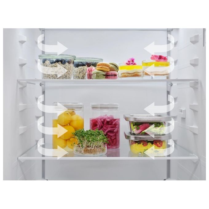 Electrolux LNT6ME36U Serie 600 Frigorifero Combinato 366 L 201 cm Classe E 38 dB Total No Frost colore Inox