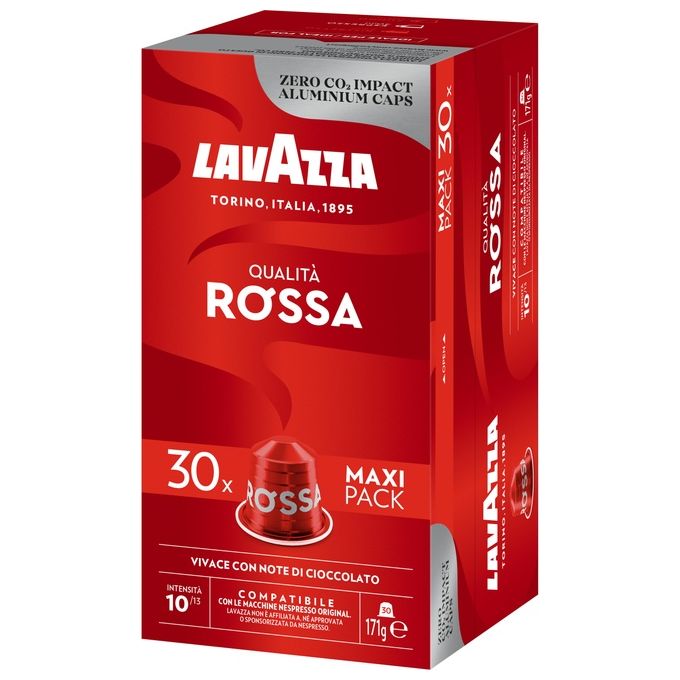Lavazza 7035 Capsule Caffe' Lavazza Nespresso Qualita' Rossa