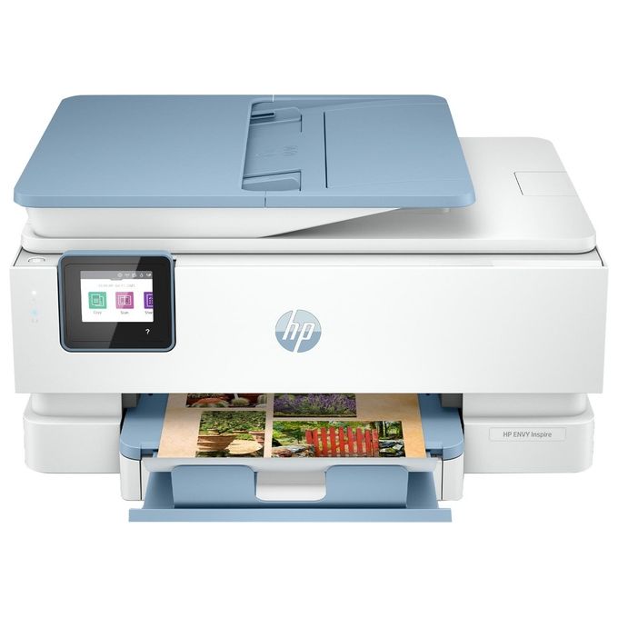 HP 2H2P6B ENVY Inspire 7921e Stampante Multifunzione Inkjet A4 15 ppm Wi-Fi Fronte Retro ADF 35 fogli colore Bianco