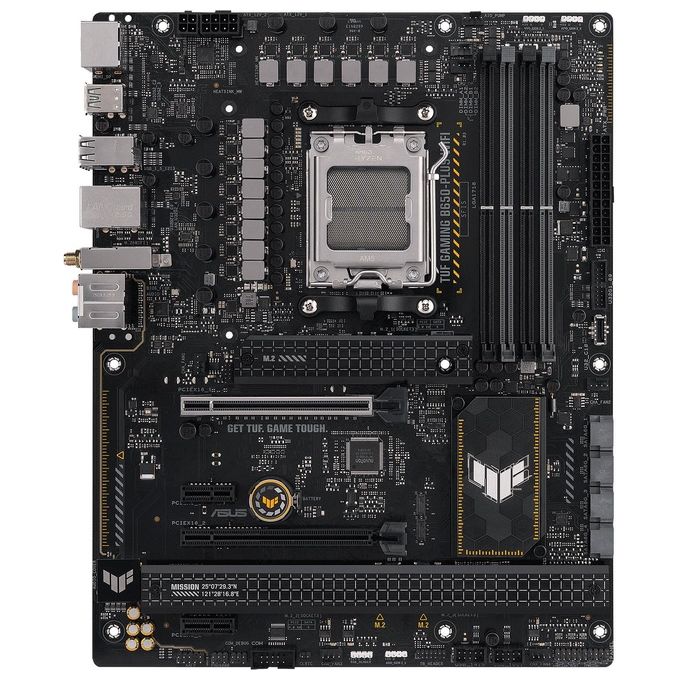 Asus TUF GAMING B650-PLUS WIFI Scheda Madre ATX Socket AM5 AMD B650 DDR5 128 GB Wi-Fi 6 2.5 Gigabit Ethernet 3x M.2 colore Nero