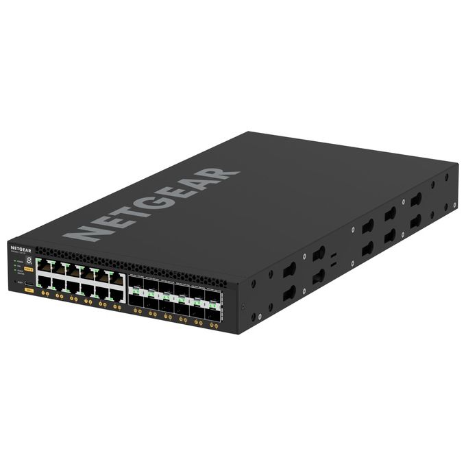 NETGEAR XSM4324-100NES M4350 Switch Gestito L3 12 Porte RJ-45 10G 12 Slot SFP+ colore Nero