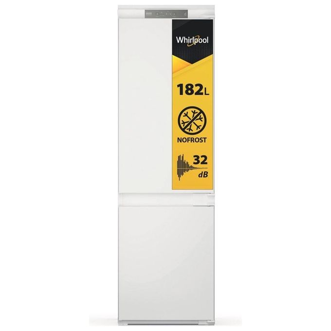 Whirlpool WHR18TD Frigorifero Combinato da Incasso 250 L 177 cm Classe D 32 dB Total No Frost colore Bianco
