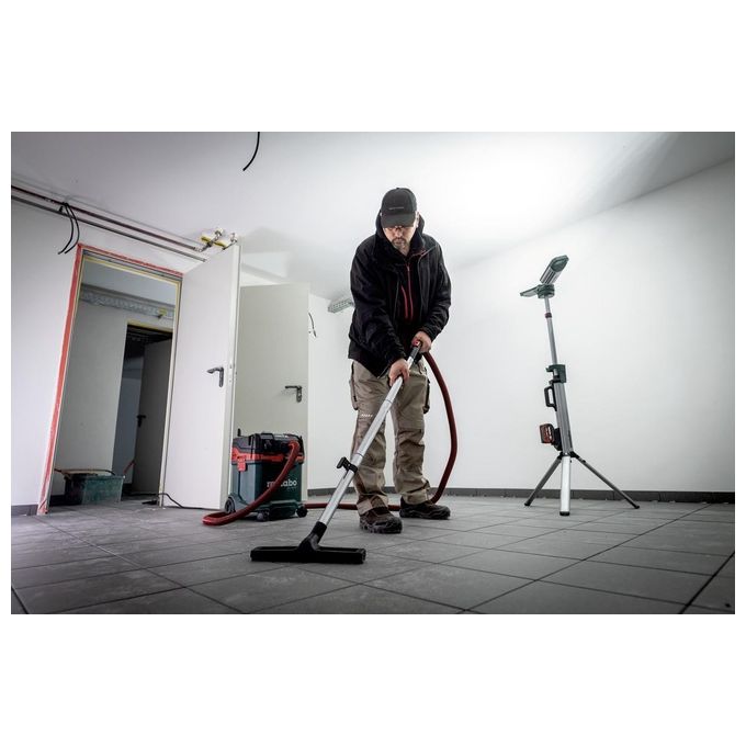 Metabo 602087000 ASA 30 M PC Aspiratore universale umido-secco classe M 30 L 1200 W PressClean antistatico colore Nero