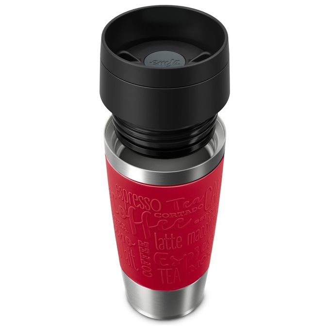 Emsa Tazza Termica Travel Classic Comfort 0.36 Litri Rosso Scuro